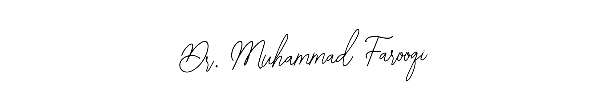 See photos of Dr. Muhammad Farooqi official signature by Spectra . Check more albums & portfolios. Read reviews & check more about Bearetta-2O07w font. Dr. Muhammad Farooqi signature style 12 images and pictures png