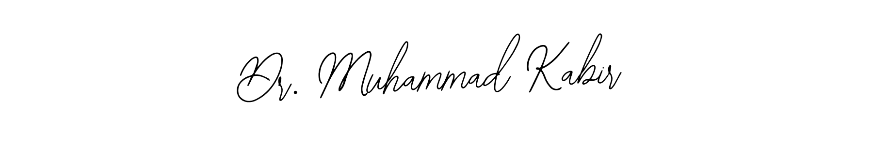 Design your own signature with our free online signature maker. With this signature software, you can create a handwritten (Bearetta-2O07w) signature for name Dr. Muhammad Kabir. Dr. Muhammad Kabir signature style 12 images and pictures png