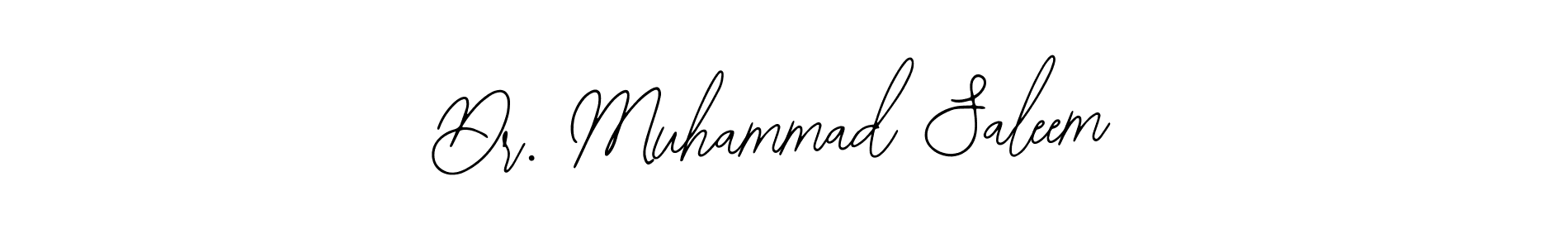 Dr. Muhammad Saleem stylish signature style. Best Handwritten Sign (Bearetta-2O07w) for my name. Handwritten Signature Collection Ideas for my name Dr. Muhammad Saleem. Dr. Muhammad Saleem signature style 12 images and pictures png