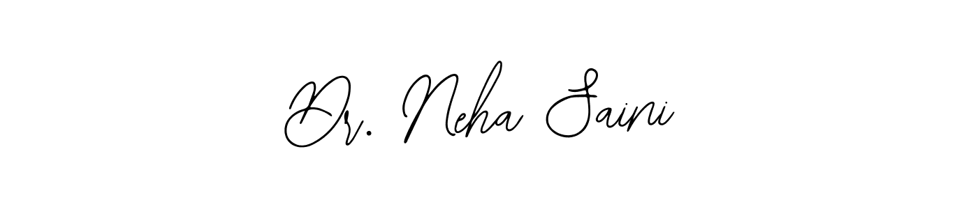 Use a signature maker to create a handwritten signature online. With this signature software, you can design (Bearetta-2O07w) your own signature for name Dr. Neha Saini. Dr. Neha Saini signature style 12 images and pictures png