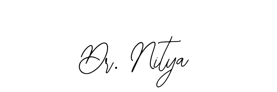 Check out images of Autograph of Dr. Nitya name. Actor Dr. Nitya Signature Style. Bearetta-2O07w is a professional sign style online. Dr. Nitya signature style 12 images and pictures png
