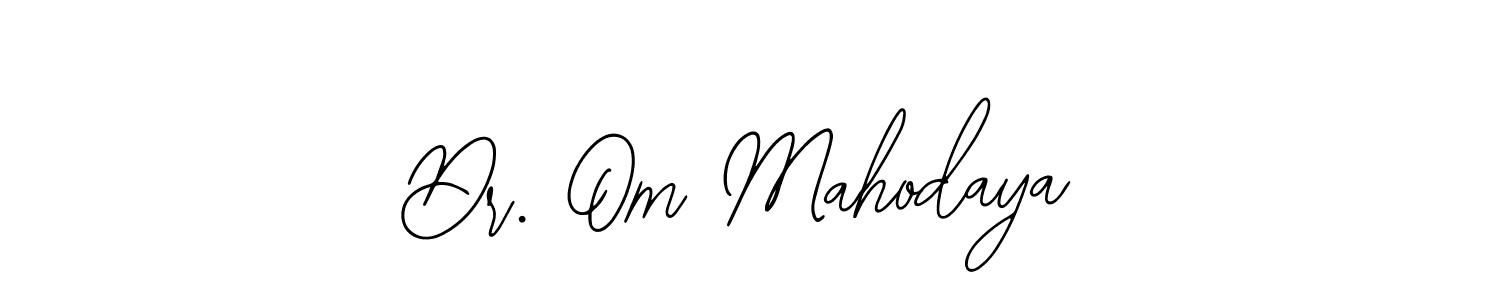 Also You can easily find your signature by using the search form. We will create Dr. Om Mahodaya name handwritten signature images for you free of cost using Bearetta-2O07w sign style. Dr. Om Mahodaya signature style 12 images and pictures png