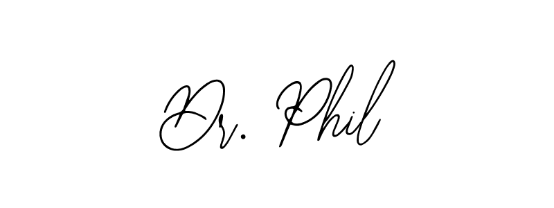 How to make Dr. Phil name signature. Use Bearetta-2O07w style for creating short signs online. This is the latest handwritten sign. Dr. Phil signature style 12 images and pictures png