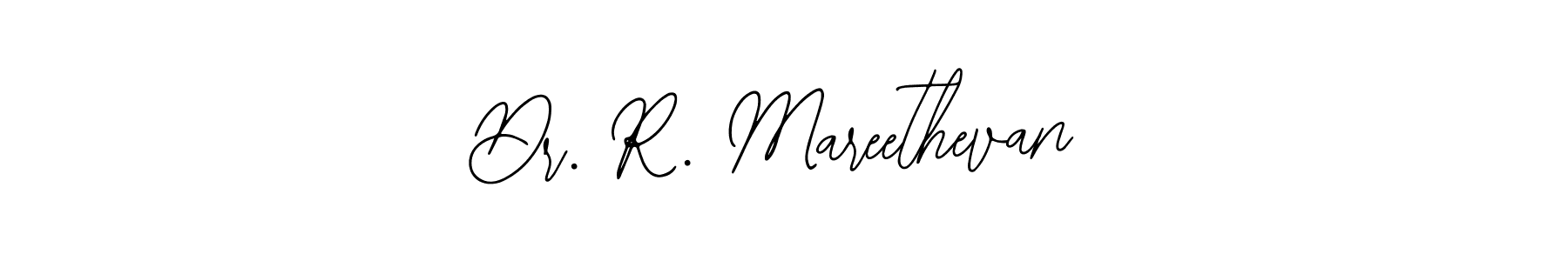 Create a beautiful signature design for name Dr. R. Mareethevan. With this signature (Bearetta-2O07w) fonts, you can make a handwritten signature for free. Dr. R. Mareethevan signature style 12 images and pictures png