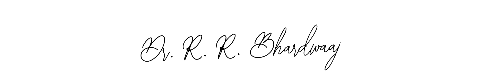 Make a beautiful signature design for name Dr. R. R. Bhardwaaj. With this signature (Bearetta-2O07w) style, you can create a handwritten signature for free. Dr. R. R. Bhardwaaj signature style 12 images and pictures png