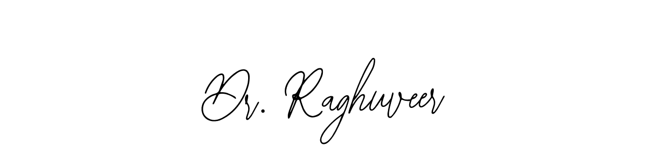 How to make Dr. Raghuveer name signature. Use Bearetta-2O07w style for creating short signs online. This is the latest handwritten sign. Dr. Raghuveer signature style 12 images and pictures png