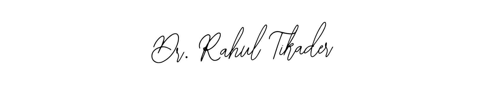 How to make Dr. Rahul Tikader name signature. Use Bearetta-2O07w style for creating short signs online. This is the latest handwritten sign. Dr. Rahul Tikader signature style 12 images and pictures png