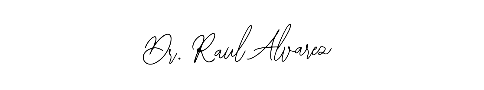 Use a signature maker to create a handwritten signature online. With this signature software, you can design (Bearetta-2O07w) your own signature for name Dr. Raul Alvarez. Dr. Raul Alvarez signature style 12 images and pictures png
