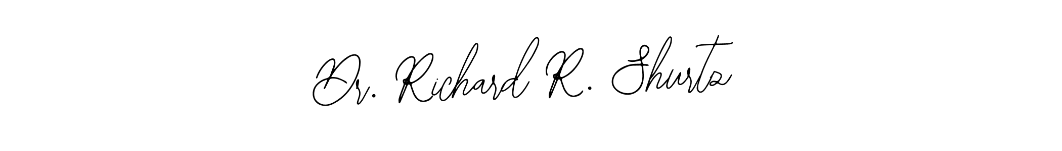 How to make Dr. Richard R. Shurtz name signature. Use Bearetta-2O07w style for creating short signs online. This is the latest handwritten sign. Dr. Richard R. Shurtz signature style 12 images and pictures png