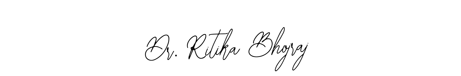 Use a signature maker to create a handwritten signature online. With this signature software, you can design (Bearetta-2O07w) your own signature for name Dr. Ritika Bhojraj. Dr. Ritika Bhojraj signature style 12 images and pictures png