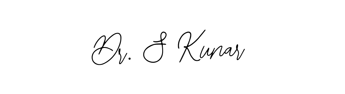 Use a signature maker to create a handwritten signature online. With this signature software, you can design (Bearetta-2O07w) your own signature for name Dr. S Kunar. Dr. S Kunar signature style 12 images and pictures png