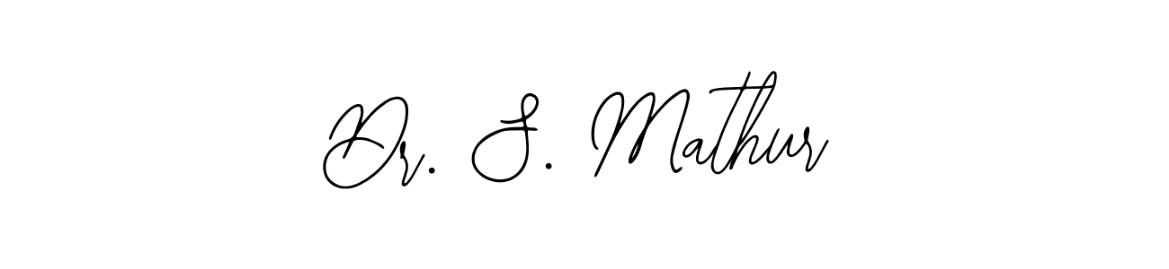 Create a beautiful signature design for name Dr. S. Mathur. With this signature (Bearetta-2O07w) fonts, you can make a handwritten signature for free. Dr. S. Mathur signature style 12 images and pictures png