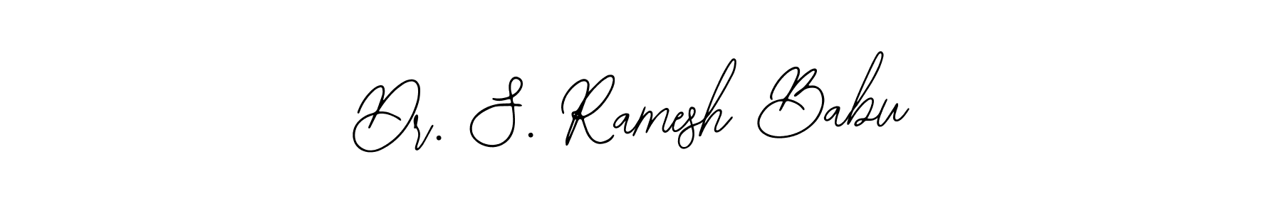 Create a beautiful signature design for name Dr. S. Ramesh Babu. With this signature (Bearetta-2O07w) fonts, you can make a handwritten signature for free. Dr. S. Ramesh Babu signature style 12 images and pictures png