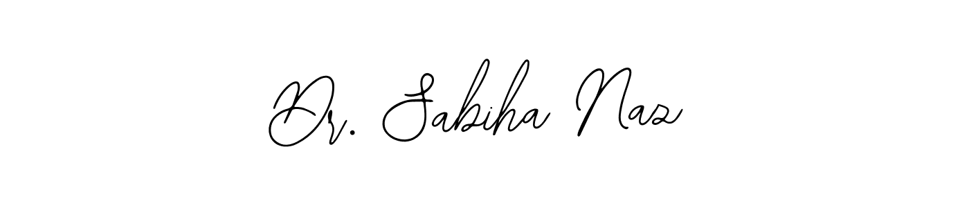 How to make Dr. Sabiha Naz signature? Bearetta-2O07w is a professional autograph style. Create handwritten signature for Dr. Sabiha Naz name. Dr. Sabiha Naz signature style 12 images and pictures png