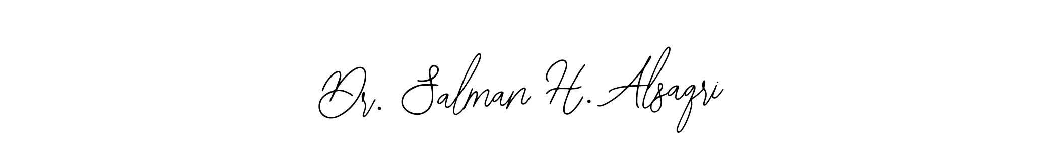 It looks lik you need a new signature style for name Dr. Salman H. Alsaqri. Design unique handwritten (Bearetta-2O07w) signature with our free signature maker in just a few clicks. Dr. Salman H. Alsaqri signature style 12 images and pictures png