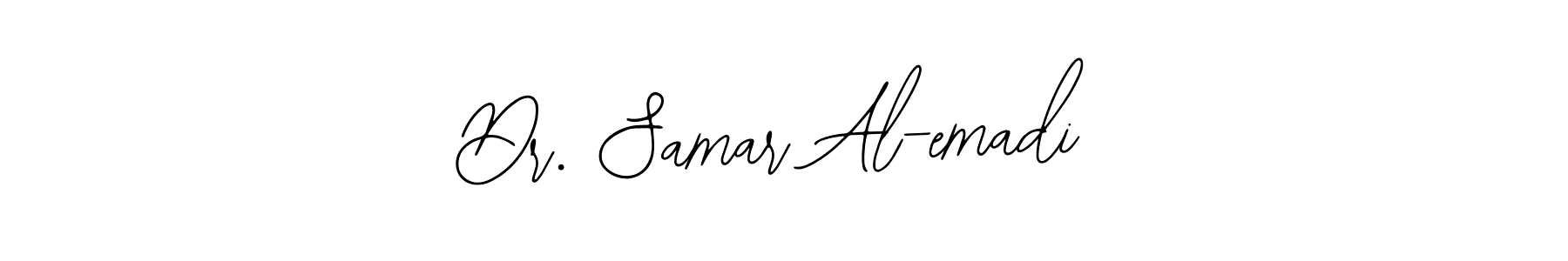 How to make Dr. Samar Al-emadi signature? Bearetta-2O07w is a professional autograph style. Create handwritten signature for Dr. Samar Al-emadi name. Dr. Samar Al-emadi signature style 12 images and pictures png