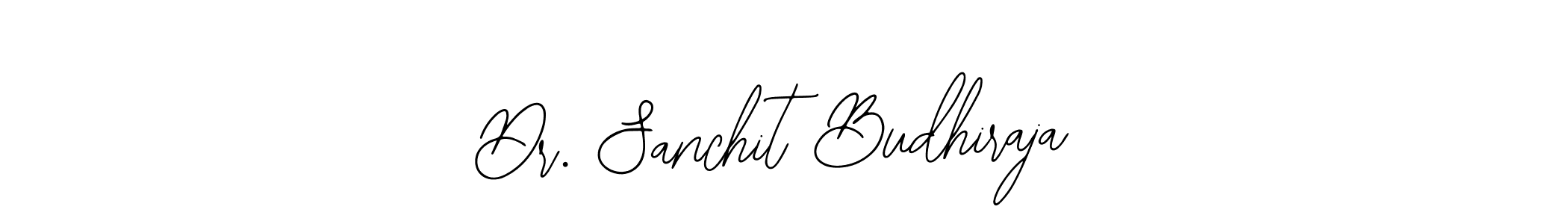 Design your own signature with our free online signature maker. With this signature software, you can create a handwritten (Bearetta-2O07w) signature for name Dr. Sanchit Budhiraja. Dr. Sanchit Budhiraja signature style 12 images and pictures png