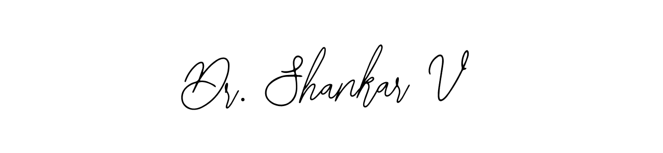 The best way (Bearetta-2O07w) to make a short signature is to pick only two or three words in your name. The name Dr. Shankar V include a total of six letters. For converting this name. Dr. Shankar V signature style 12 images and pictures png