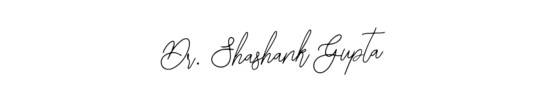 Design your own signature with our free online signature maker. With this signature software, you can create a handwritten (Bearetta-2O07w) signature for name Dr. Shashank Gupta. Dr. Shashank Gupta signature style 12 images and pictures png