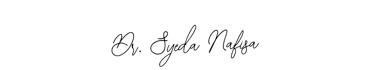 Make a beautiful signature design for name Dr. Syeda Nafisa. Use this online signature maker to create a handwritten signature for free. Dr. Syeda Nafisa signature style 12 images and pictures png