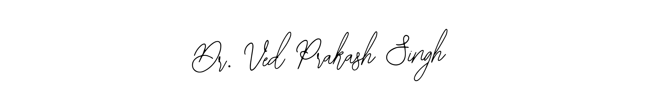 Also You can easily find your signature by using the search form. We will create Dr. Ved Prakash Singh name handwritten signature images for you free of cost using Bearetta-2O07w sign style. Dr. Ved Prakash Singh signature style 12 images and pictures png