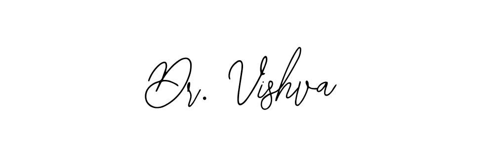 You should practise on your own different ways (Bearetta-2O07w) to write your name (Dr. Vishva) in signature. don't let someone else do it for you. Dr. Vishva signature style 12 images and pictures png