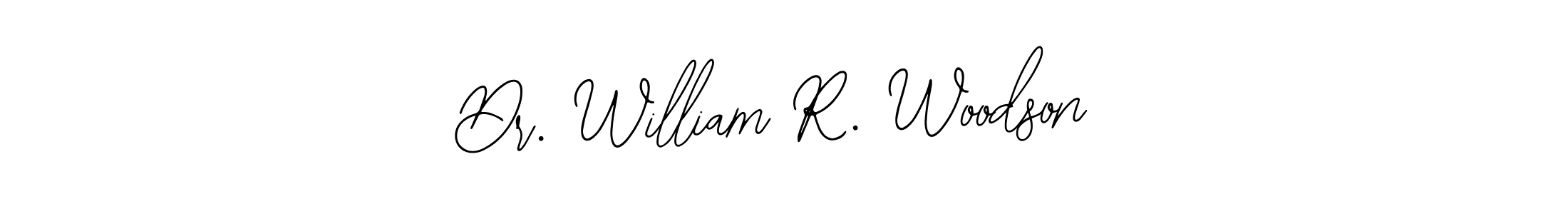 You should practise on your own different ways (Bearetta-2O07w) to write your name (Dr. William R. Woodson) in signature. don't let someone else do it for you. Dr. William R. Woodson signature style 12 images and pictures png