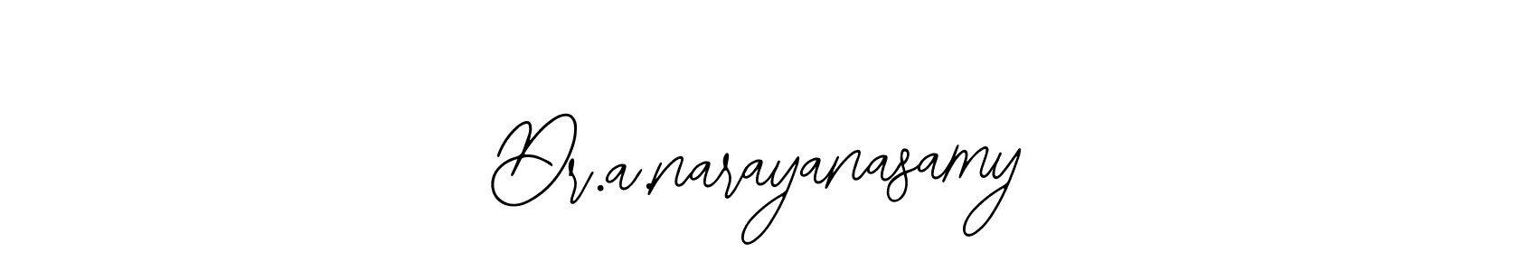 How to make Dr.a.narayanasamy signature? Bearetta-2O07w is a professional autograph style. Create handwritten signature for Dr.a.narayanasamy name. Dr.a.narayanasamy signature style 12 images and pictures png
