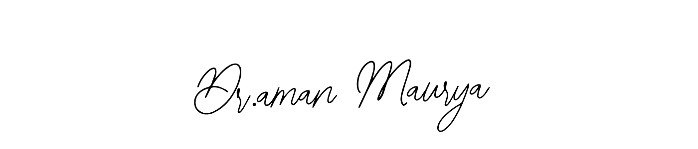 It looks lik you need a new signature style for name Dr.aman Maurya. Design unique handwritten (Bearetta-2O07w) signature with our free signature maker in just a few clicks. Dr.aman Maurya signature style 12 images and pictures png