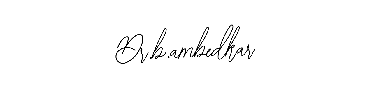 How to Draw Dr.b.ambedkar signature style? Bearetta-2O07w is a latest design signature styles for name Dr.b.ambedkar. Dr.b.ambedkar signature style 12 images and pictures png