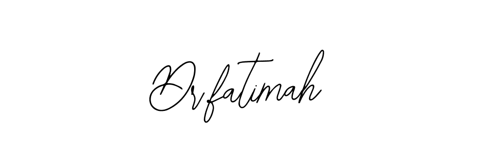 Make a beautiful signature design for name Dr.fatimah. Use this online signature maker to create a handwritten signature for free. Dr.fatimah signature style 12 images and pictures png