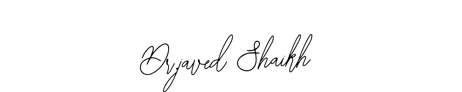 Also You can easily find your signature by using the search form. We will create Dr.javed Shaikh name handwritten signature images for you free of cost using Bearetta-2O07w sign style. Dr.javed Shaikh signature style 12 images and pictures png