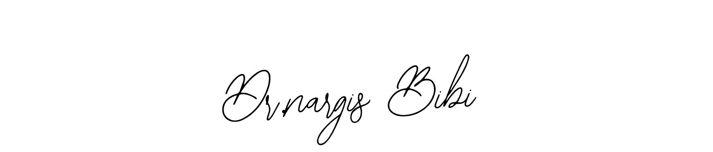 Make a beautiful signature design for name Dr.nargis Bibi. With this signature (Bearetta-2O07w) style, you can create a handwritten signature for free. Dr.nargis Bibi signature style 12 images and pictures png