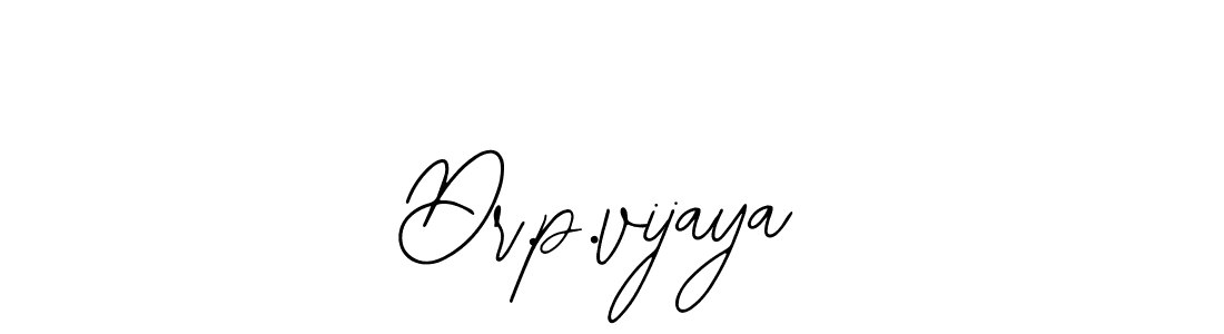 Also we have Dr.p.vijaya name is the best signature style. Create professional handwritten signature collection using Bearetta-2O07w autograph style. Dr.p.vijaya signature style 12 images and pictures png