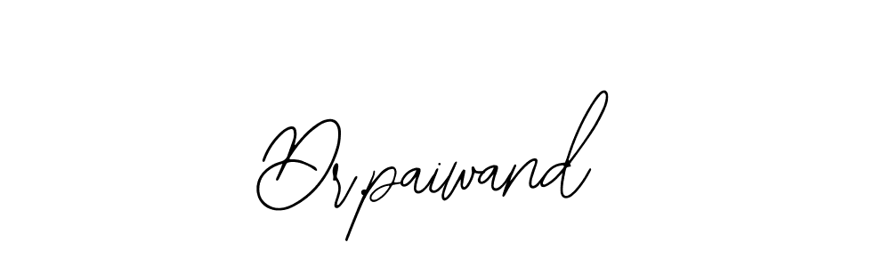 Use a signature maker to create a handwritten signature online. With this signature software, you can design (Bearetta-2O07w) your own signature for name Dr.paiwand. Dr.paiwand signature style 12 images and pictures png