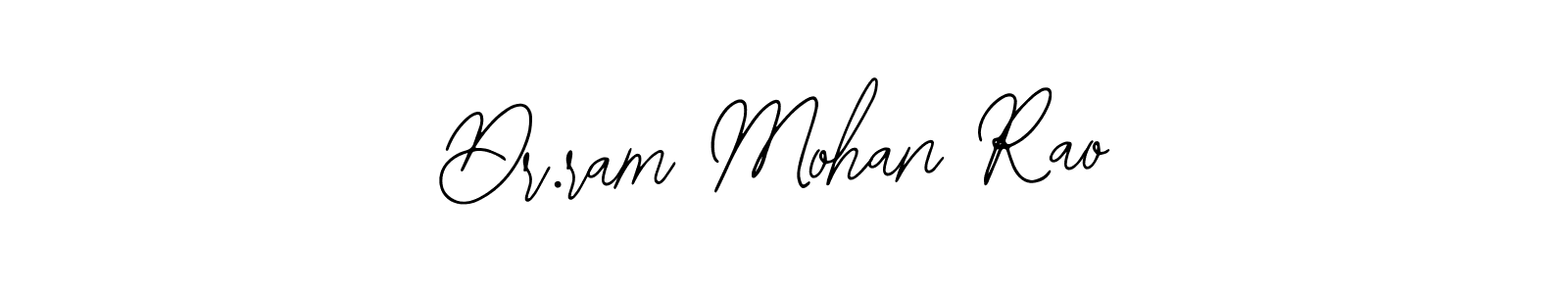 Create a beautiful signature design for name Dr.ram Mohan Rao. With this signature (Bearetta-2O07w) fonts, you can make a handwritten signature for free. Dr.ram Mohan Rao signature style 12 images and pictures png