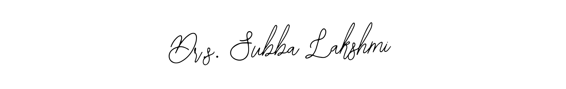 Check out images of Autograph of Dr.s. Subba Lakshmi name. Actor Dr.s. Subba Lakshmi Signature Style. Bearetta-2O07w is a professional sign style online. Dr.s. Subba Lakshmi signature style 12 images and pictures png