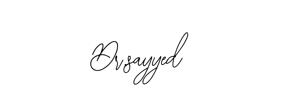 Dr.sayyed  stylish signature style. Best Handwritten Sign (Bearetta-2O07w) for my name. Handwritten Signature Collection Ideas for my name Dr.sayyed . Dr.sayyed  signature style 12 images and pictures png