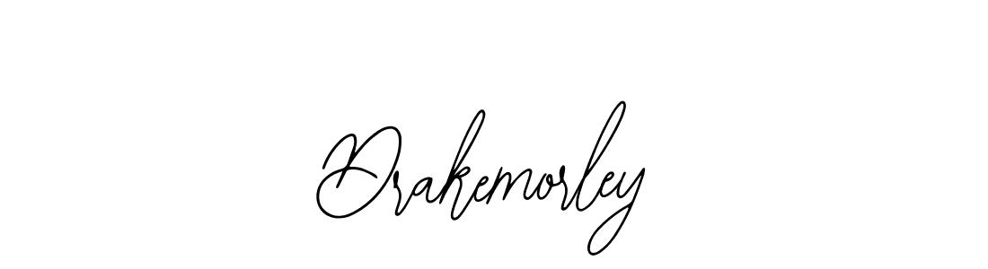 How to make Drakemorley name signature. Use Bearetta-2O07w style for creating short signs online. This is the latest handwritten sign. Drakemorley signature style 12 images and pictures png
