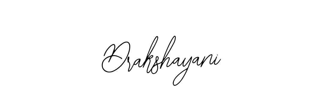 Bearetta-2O07w is a professional signature style that is perfect for those who want to add a touch of class to their signature. It is also a great choice for those who want to make their signature more unique. Get Drakshayani name to fancy signature for free. Drakshayani signature style 12 images and pictures png