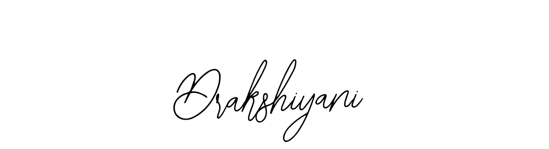 Use a signature maker to create a handwritten signature online. With this signature software, you can design (Bearetta-2O07w) your own signature for name Drakshiyani. Drakshiyani signature style 12 images and pictures png