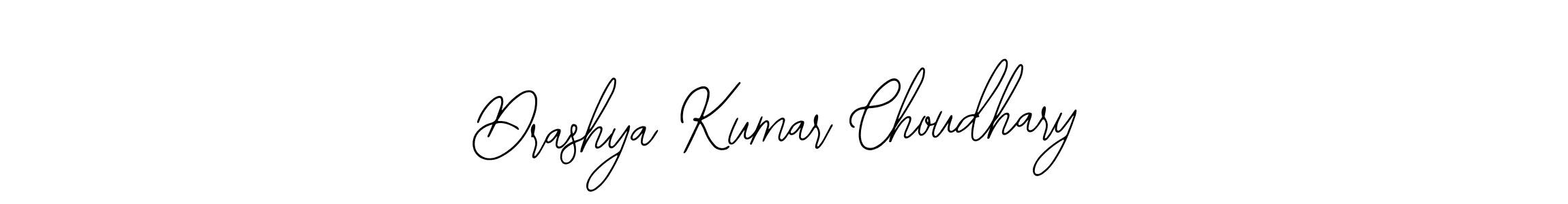 How to make Drashya Kumar Choudhary name signature. Use Bearetta-2O07w style for creating short signs online. This is the latest handwritten sign. Drashya Kumar Choudhary signature style 12 images and pictures png