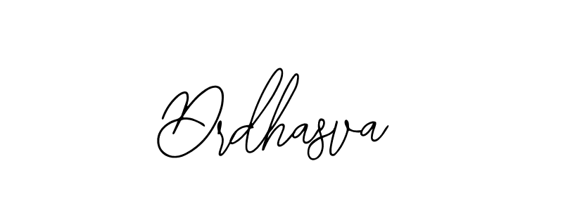 You should practise on your own different ways (Bearetta-2O07w) to write your name (Drdhasva) in signature. don't let someone else do it for you. Drdhasva signature style 12 images and pictures png