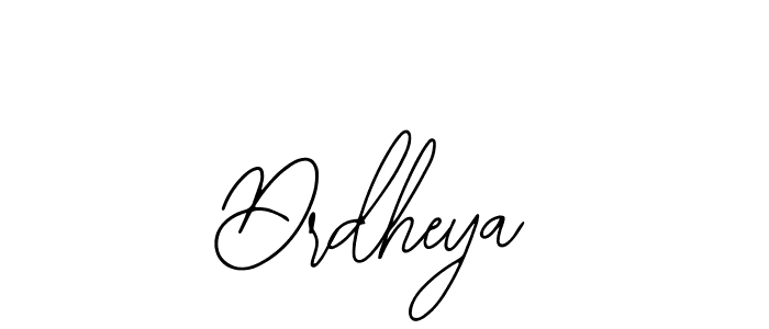 Drdheya stylish signature style. Best Handwritten Sign (Bearetta-2O07w) for my name. Handwritten Signature Collection Ideas for my name Drdheya. Drdheya signature style 12 images and pictures png