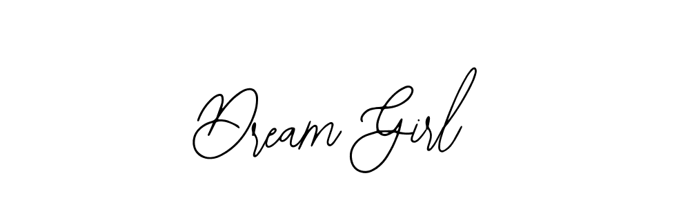 Design your own signature with our free online signature maker. With this signature software, you can create a handwritten (Bearetta-2O07w) signature for name Dream Girl. Dream Girl signature style 12 images and pictures png