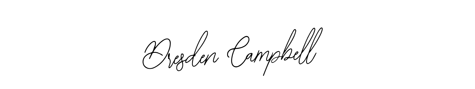 Dresden Campbell stylish signature style. Best Handwritten Sign (Bearetta-2O07w) for my name. Handwritten Signature Collection Ideas for my name Dresden Campbell. Dresden Campbell signature style 12 images and pictures png