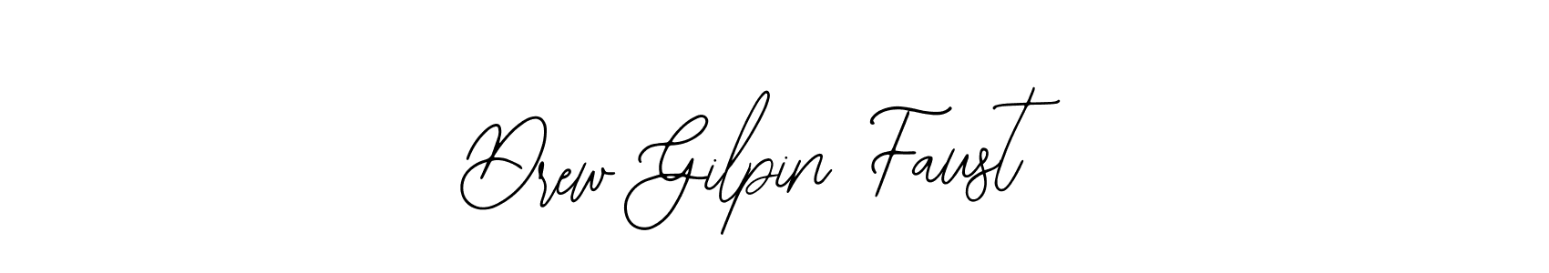 Make a beautiful signature design for name Drew Gilpin Faust. With this signature (Bearetta-2O07w) style, you can create a handwritten signature for free. Drew Gilpin Faust signature style 12 images and pictures png