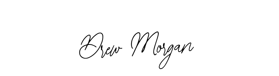 How to make Drew Morgan name signature. Use Bearetta-2O07w style for creating short signs online. This is the latest handwritten sign. Drew Morgan signature style 12 images and pictures png