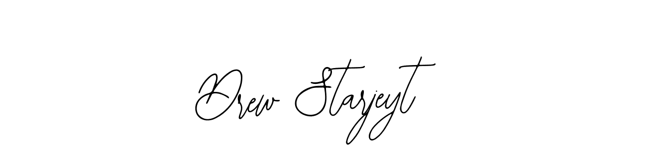 Also You can easily find your signature by using the search form. We will create Drew Starjeyt name handwritten signature images for you free of cost using Bearetta-2O07w sign style. Drew Starjeyt signature style 12 images and pictures png