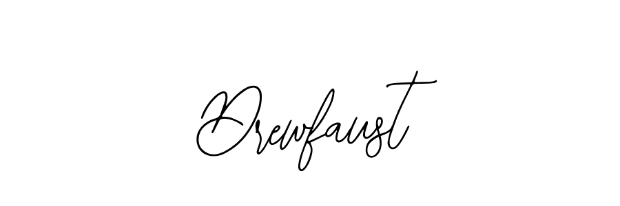 Drewfaust stylish signature style. Best Handwritten Sign (Bearetta-2O07w) for my name. Handwritten Signature Collection Ideas for my name Drewfaust. Drewfaust signature style 12 images and pictures png